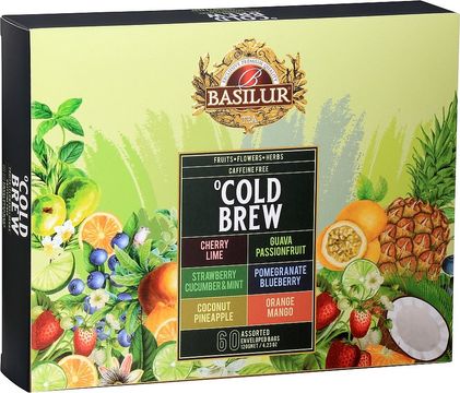Basilur Cold Brew Assorted papír 60 x 2 g