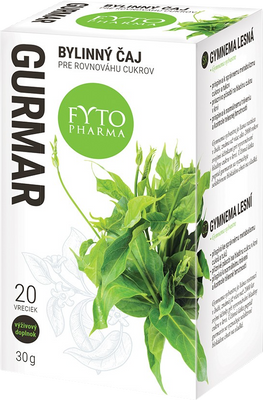 Fytopharma Gurmar čaj, porciovaný 20 x 1.5 g