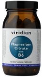 Viridian Magnesium Citrate with Vitamin B6 90 kapslí