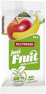 Nutrend Just Fruit banán a jablko 30 g