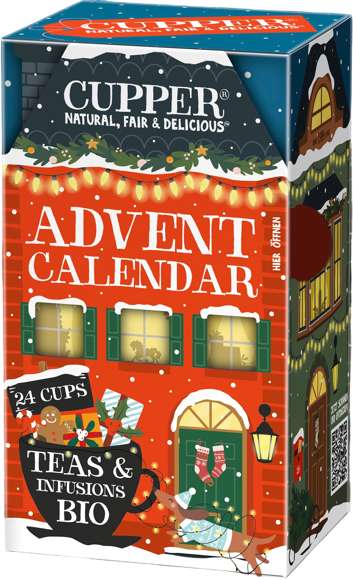 Cupper Bio Adventní kalendář 44 g