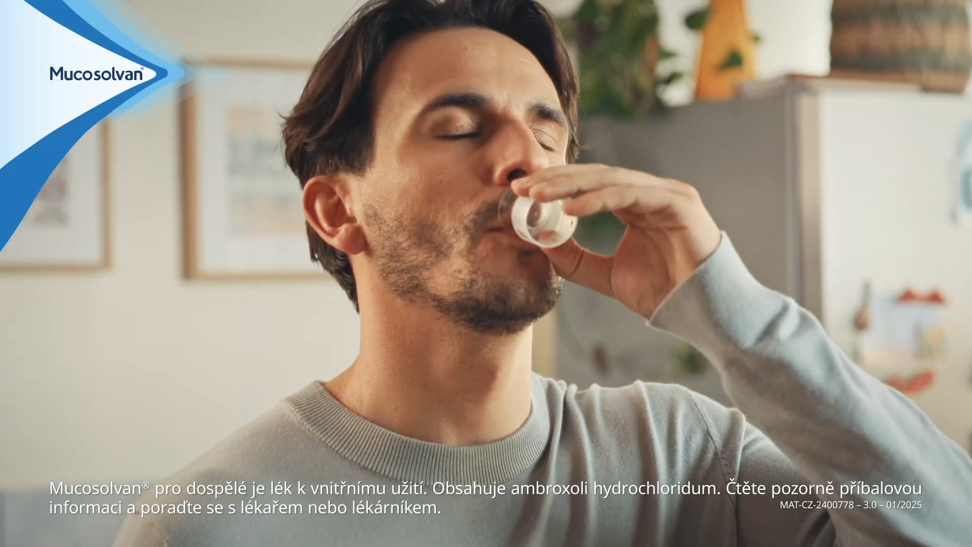 Mucosolvan – Radost je nakažlivá, stejně jako kašel
