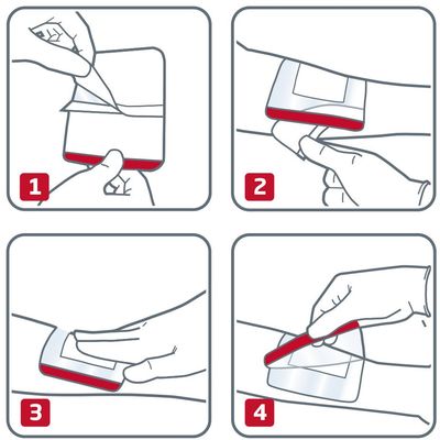 Leukoplast® Leukomed T Plus 5x7,2cm 5 ks