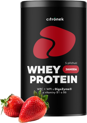 Citronek Whey Protein - jahoda 900 g