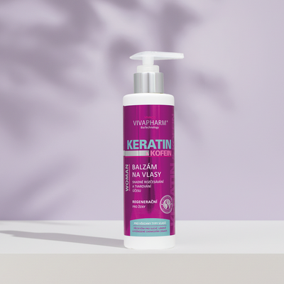 VivaPharm Keratinový balzám na vlasy pro ženy 200 ml