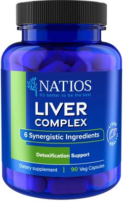 Natios Liver Complex, Komplex 6 složek na játra 90 kapslí
