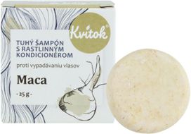 Kvitok Tuhý šampon s kondicionérem Maca 25 g