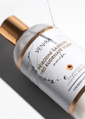 Venira přírodní šampon pro kudrnaté vlasy meruňka 300 ml
