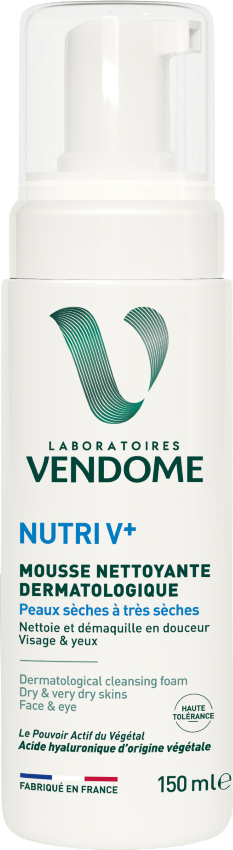 Vendome NUTRI V+ Dermatologická čisticí pěna 150 ml
