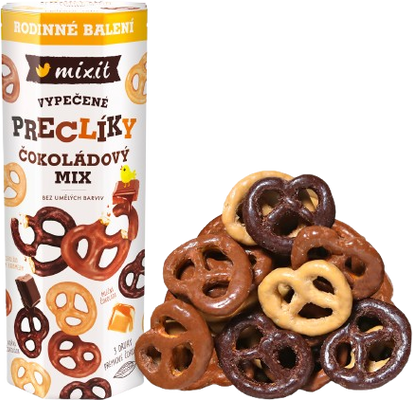 Mixit Velké preclíky - Čokoládový mix 500 g