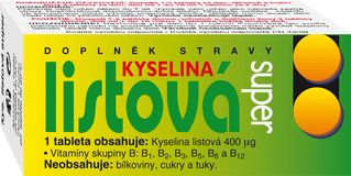 Naturvita Kyselina listová Super 60 tablet