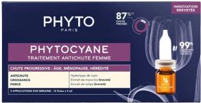 Phyto Phytocyane Péče proti prog.vyp.vlasů ženy 12 x 5 ml