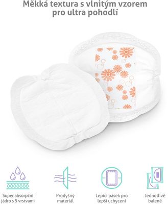 TrueLife Nutrio Breast Pads Premium 50 ks