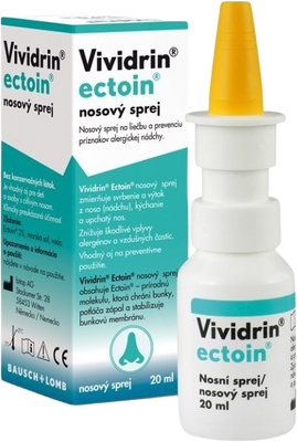 Vividrin ectoin nosní sprej 20 ml