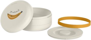 Suavinex Go Natural, Bentoo, Set mističek +4 m - Šedá, banánová 2 ks