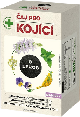 Leros Čaj pro kojící 20 x 1.5 g