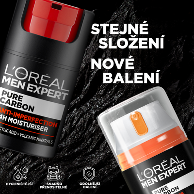 L'Oréal Paris Pure Carbon Denní krém proti nedokonalostem 50 ml