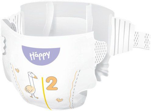 Bella Baby Happy Soft&Delicate Mini (3-6 kg), 78 ks