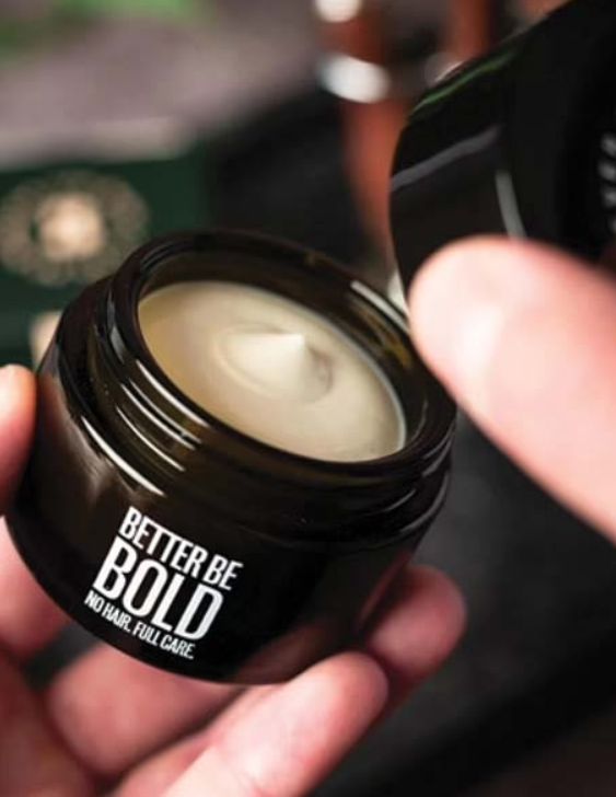 Better be bold Bald Cream, Matný krém na pleš 50 ml