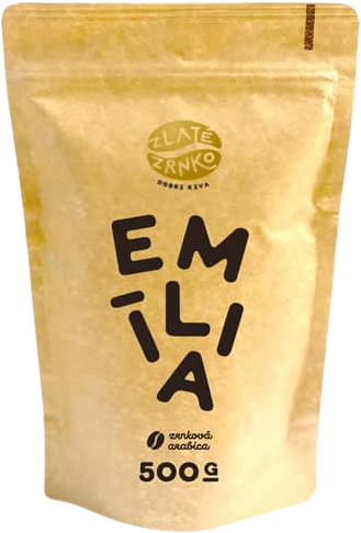 Zlaté Zrnko Zrnková káva Emilia 500 g