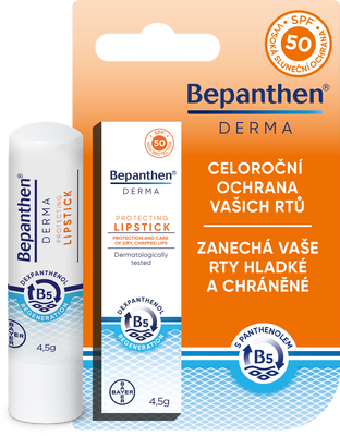 Bepanthen Derma balzám na rty SPF 50 4.5 g