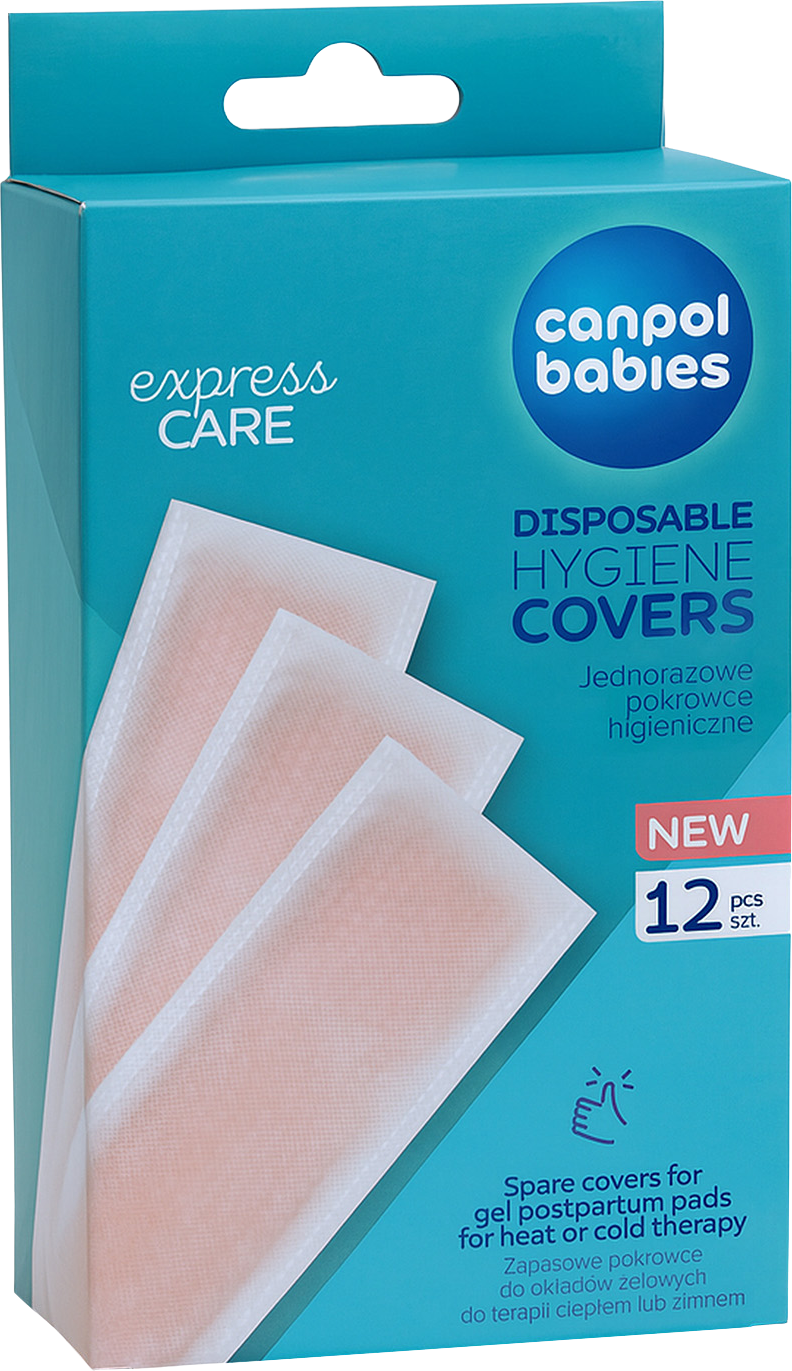 Canpol babies Hygienický návlek na poporodní gelové vložky 12 ks