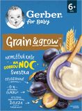 Gerber Nemléčná kaše pšenično-ovesná švestka 200 g