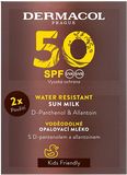 Dermacol SUN Mléko na opalování SPF 50, 2 x 15 ml