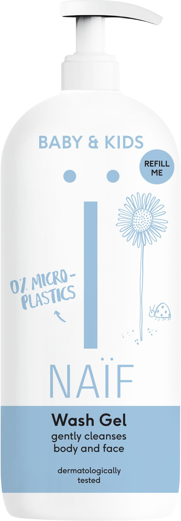 NAÏF Čisticí a mycí gel pro děti a miminka 500 ml