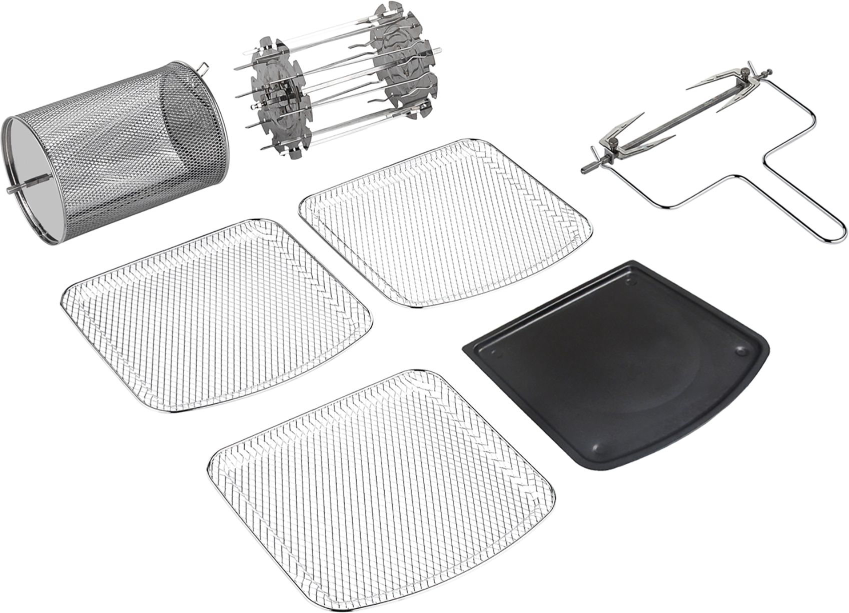 Tesla AirCook & Grill QG800 WiFi - multifunkční digitální horkovzdušná fritéza s grilem