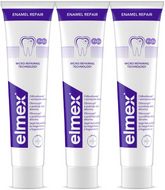 Elmex Enamel Repair Zubní pasta 3 x 75 ml
