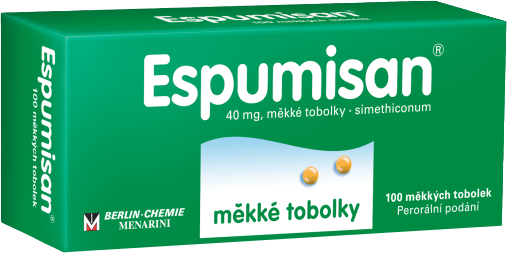 Espumisan 40 mg, 100 měkkých tobolek