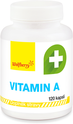 Wolfberry Vitamín A kapsle 120 kapslí