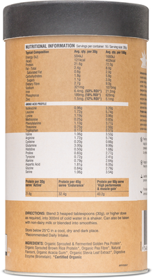 Amazonia Raw Protein Isolate vanilka 500 g
