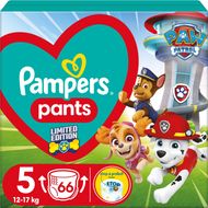 Pampers Active Baby Pants Paw Patrol Kalhotkové plenky vel. 5, 12-17 kg, 66 ks