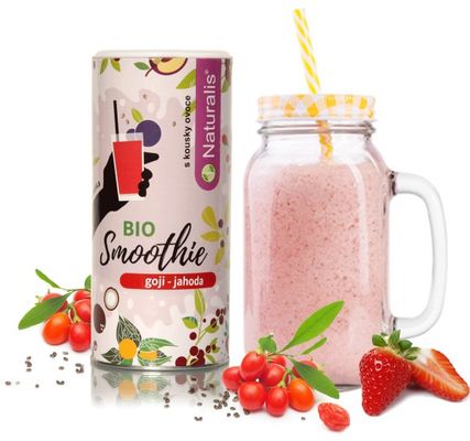 Naturalis BIO Smoothie Goji+Jahoda 180g 180 g
