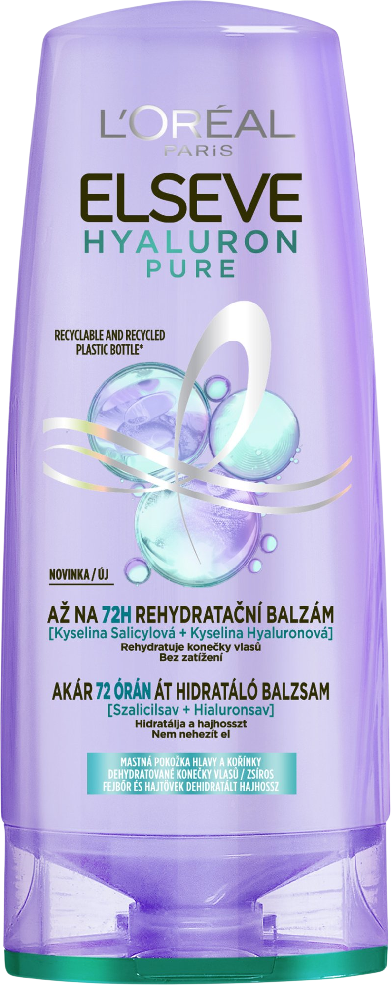 L'Oréal Paris Elseve Elseve Hyaluron Pure balzám, 300 ml