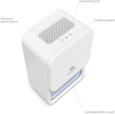 TrueLife AIR Dehumidifier DH3 White