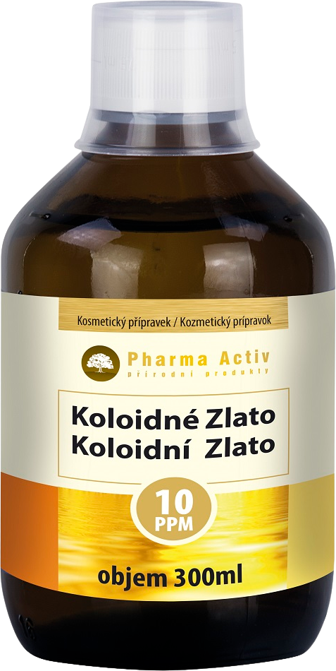 Pharma Activ Koloidní zlato 10ppm 300 ml
