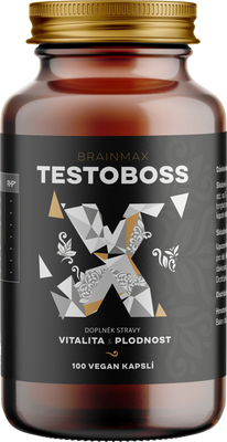 BrainMax Testoboss, rostlinných 100 kapslí
