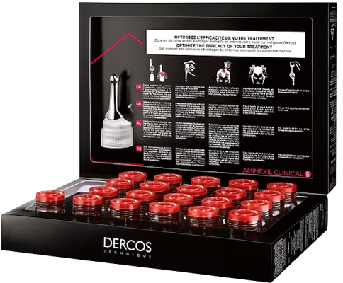 Vichy Dercos Aminexil clinical 5 multiúčelová kúra proti vypadávání vlasů pro muže 21 x 6 ml