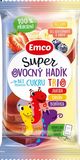 Emco Super ovocný hadík Trio jahoda/banán/borůvka 20 g