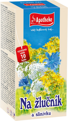 Apotheke Na žlučník a slinivku čaj 20 x 1.5 g