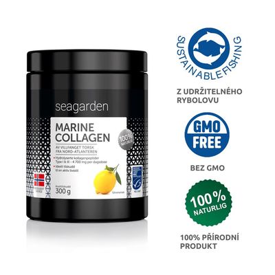 Seagarden Marine Collagen, Citrón 300 g
