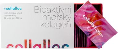 Collalloc 100% bioaktivní mořský kolagen 30 sáčků