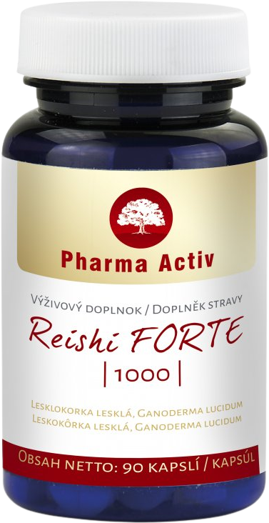 Pharma Activ Reishi FORTE 1000, 90 kapslí