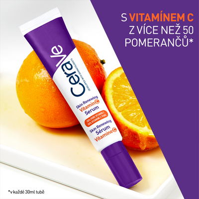CeraVe sérum s vitaminem C pro obnovu pleti s 3 esenciálními ceramidy, kyselinou hyaluronovou a vitaminem B5 30 ml