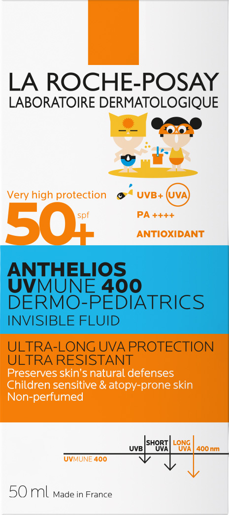 La Roche-Posay Anthelios UVMUNE 400 Dermo-pediatrics ultralehký fluid SPF50+, 50 ml