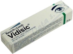Vidisic gel oční 1 x 10 g