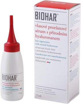 Biohar Vlasové prorůstové sérum s přírodním hyaluronanem 75 ml